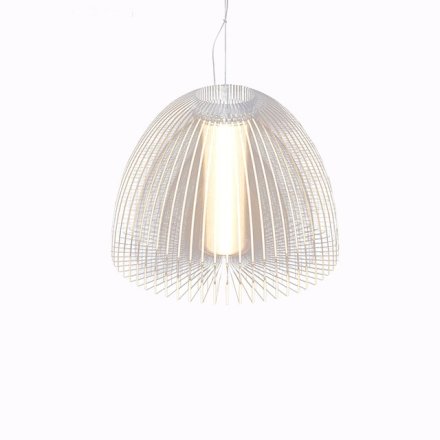 新特丽创意LED鸟笼吊灯 餐厅/阳台/吧台/茶室 21W 3000K 暖光 圆形400X1200mm