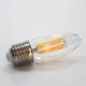 LED4.5W烛泡直灯丝灯B35透明E27/470lm/2700